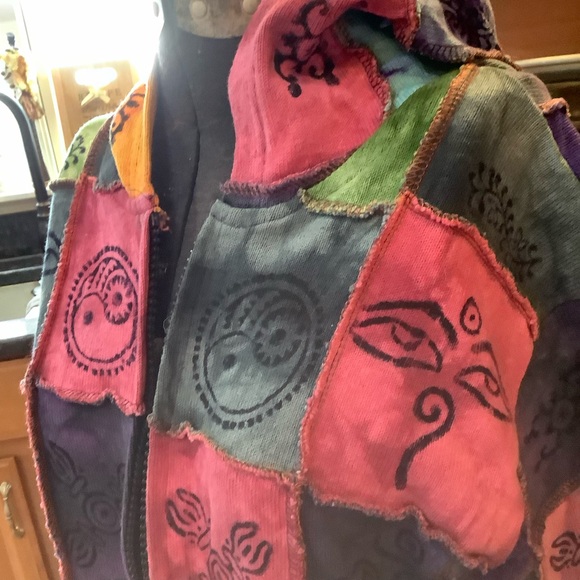 Colorful Patchwork Jacket - Picture 8 of 12